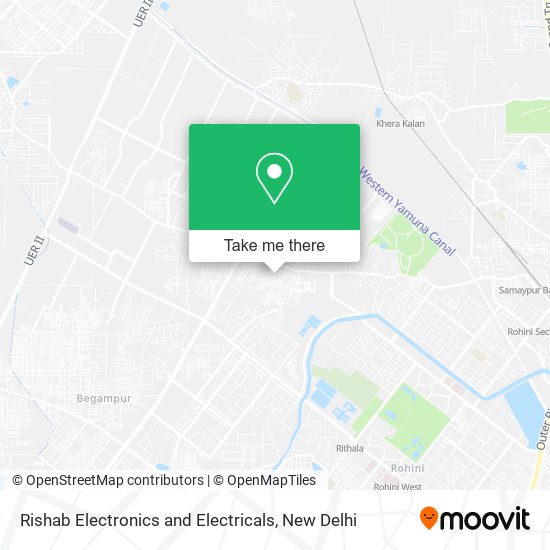 Rishab Electronics and Electricals map