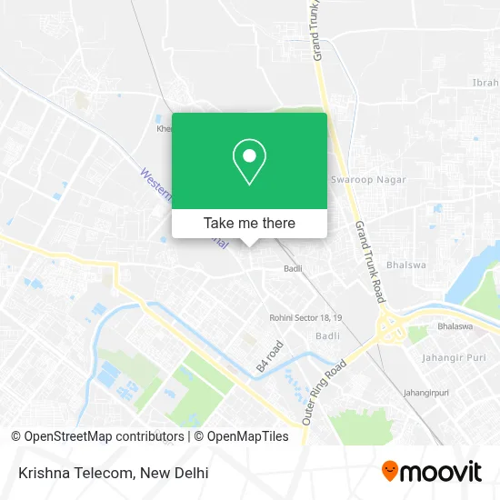 Krishna Telecom map