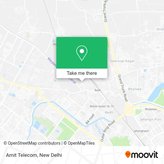 Amit Telecom map