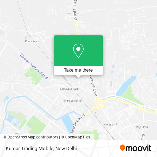 Kumar Trading Mobile map