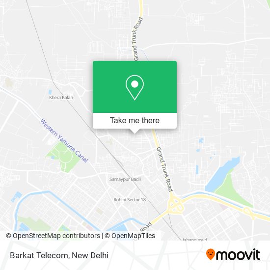 Barkat Telecom map