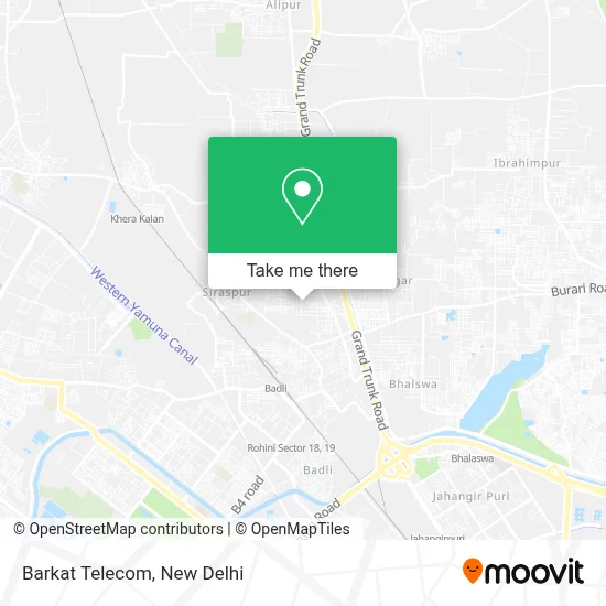 Barkat Telecom map