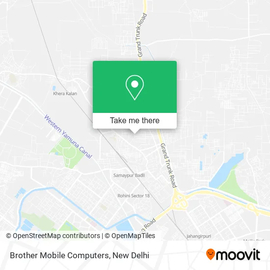 Brother Mobile Computers map