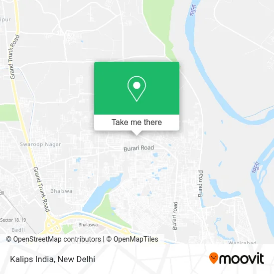 Kalips India map