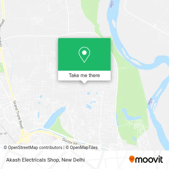 Akash Electricals Shop map