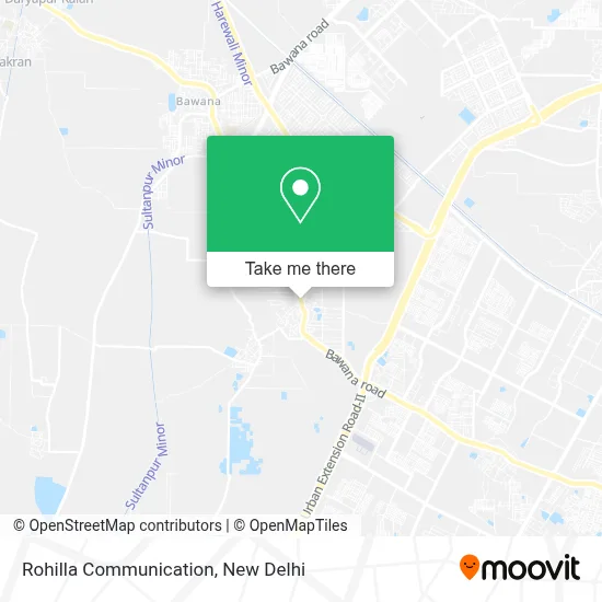 Rohilla Communication map