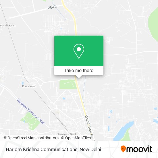 Hariom Krishna Communications map