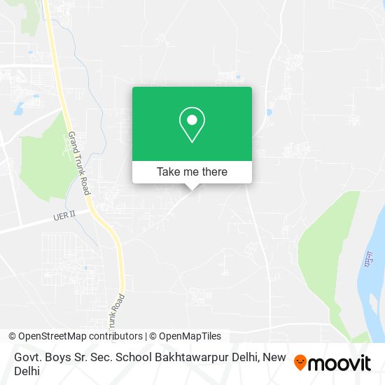 Govt. Boys Sr. Sec. School Bakhtawarpur Delhi map