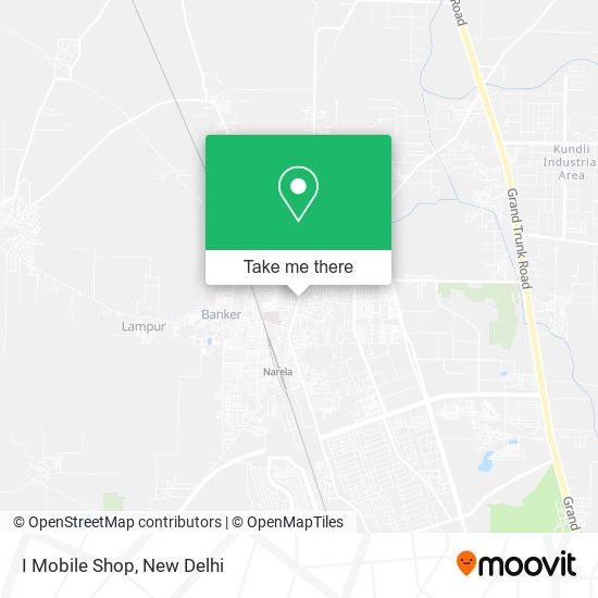 I Mobile Shop map