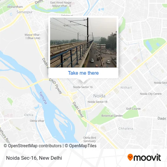 Noida Sec-16 map