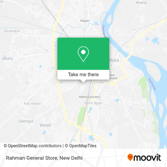 Rahman General Store map