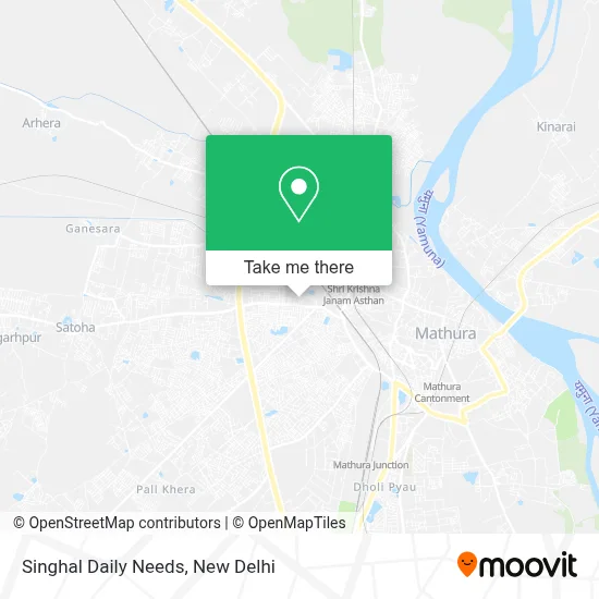 Singhal Daily Needs map