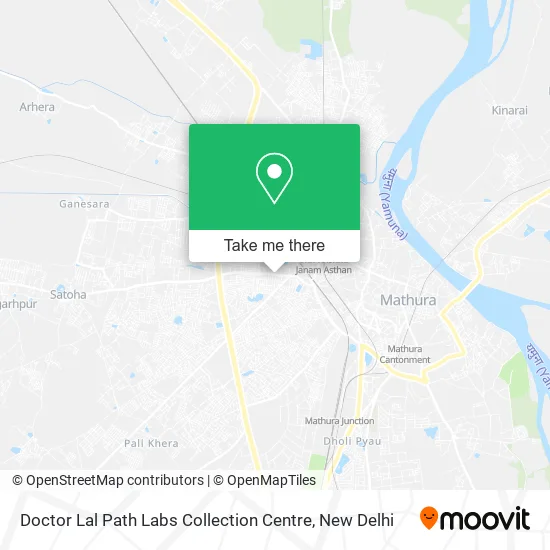 Doctor Lal Path Labs Collection Centre map