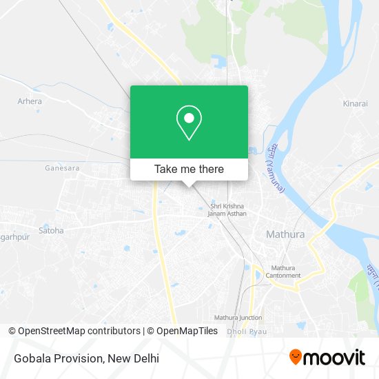 Gobala Provision map