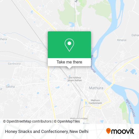 Honey Snacks and Confectionery map