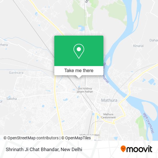 Shrinath Ji Chat Bhandar map