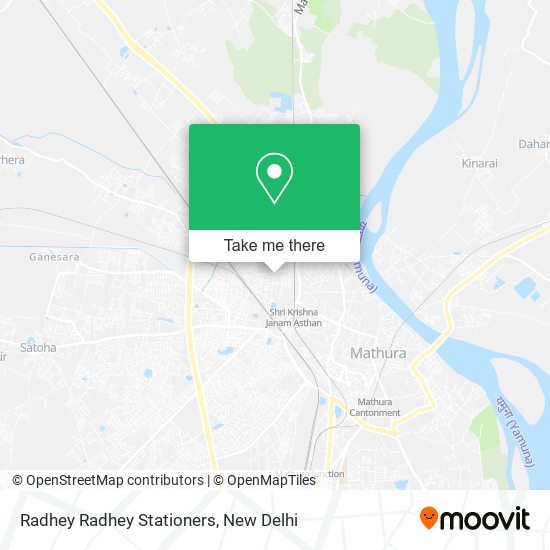 Radhey Radhey Stationers map