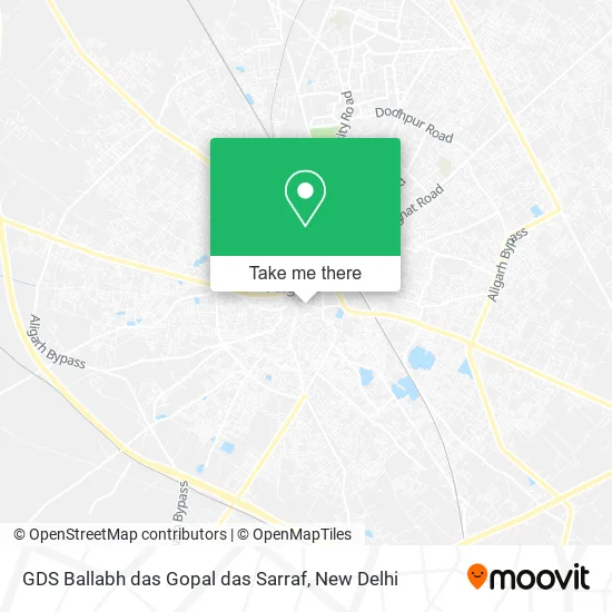 GDS Ballabh das Gopal das Sarraf map