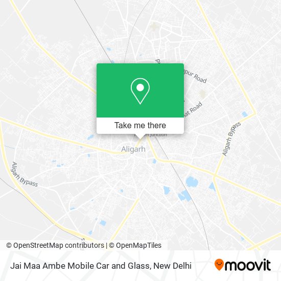 Jai Maa Ambe Mobile Car and Glass map