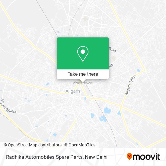 Radhika Automobiles Spare Parts map