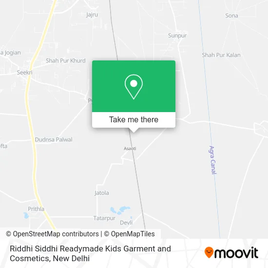 Riddhi Siddhi Readymade Kids Garment and Cosmetics map