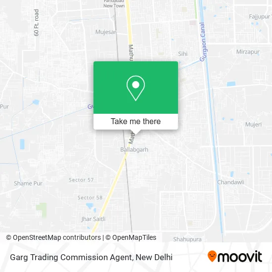 Garg Trading Commission Agent map