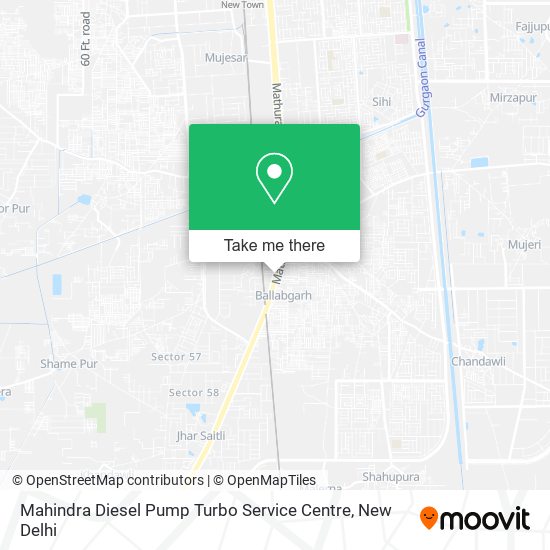 Mahindra Diesel Pump Turbo Service Centre map