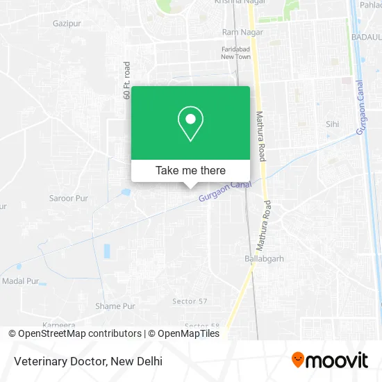 Veterinary Doctor map