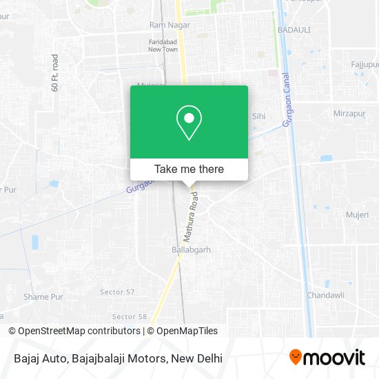 Bajaj Auto, Bajajbalaji Motors map