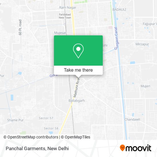 Panchal Garments map