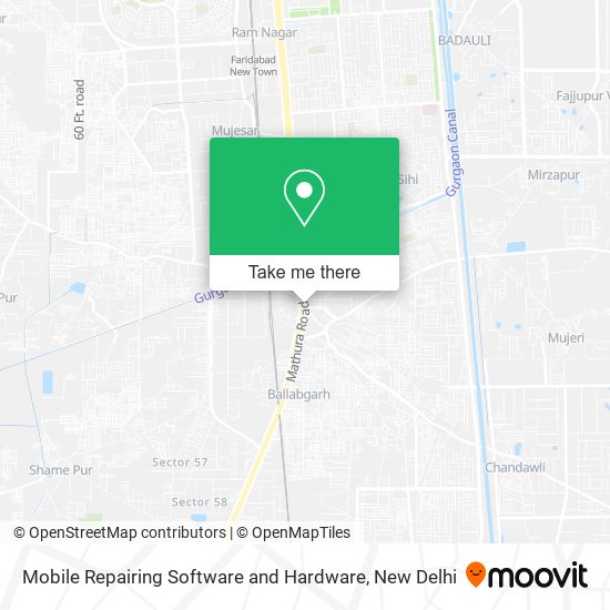 Mobile Repairing Software and Hardware map