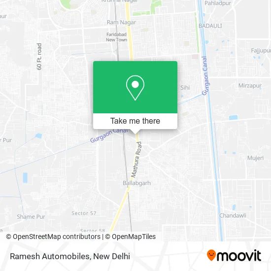 Ramesh Automobiles map