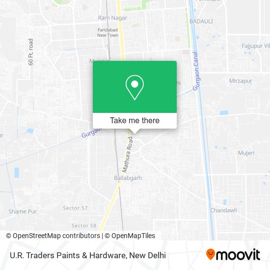 U.R. Traders Paints & Hardware map
