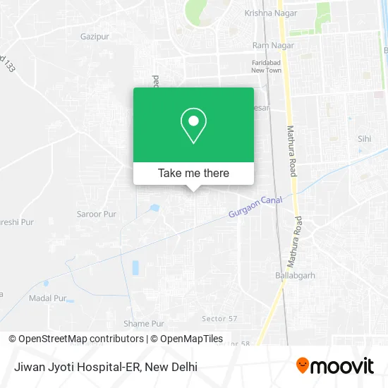 Jiwan Jyoti Hospital-ER map