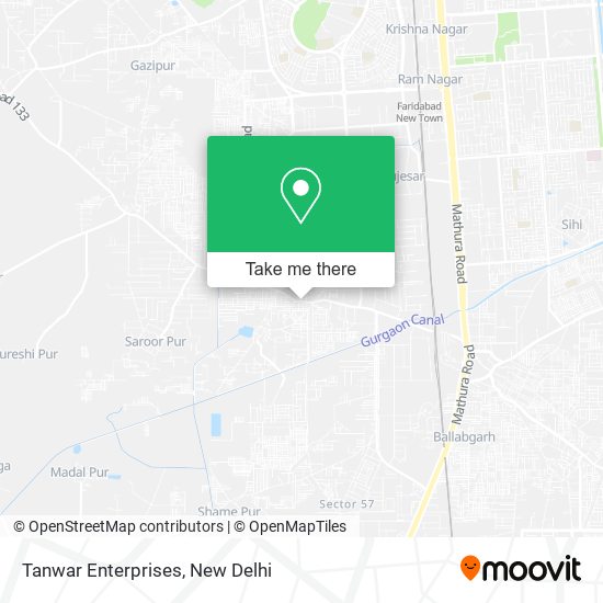 Tanwar Enterprises map