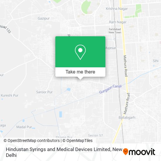 Hindustan Syrings and Medical Devices Limited map