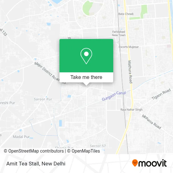 Amit Tea Stall map