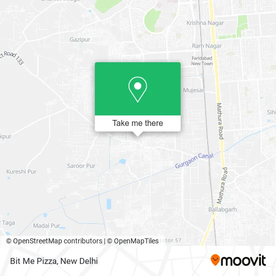 Bit Me Pizza map