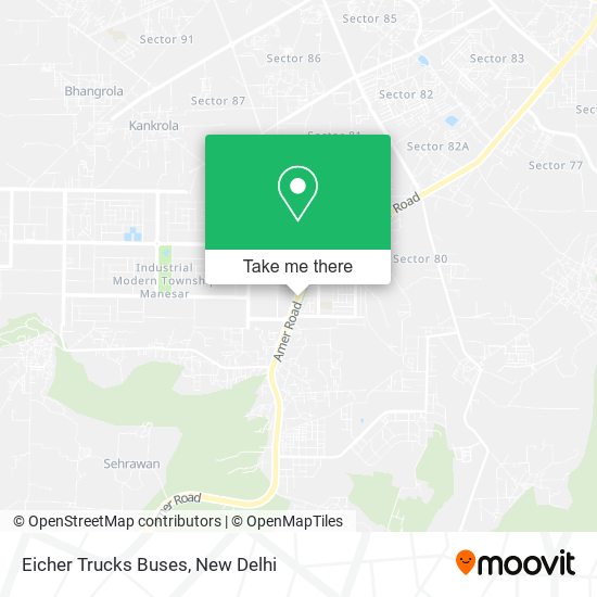 Eicher Trucks Buses map