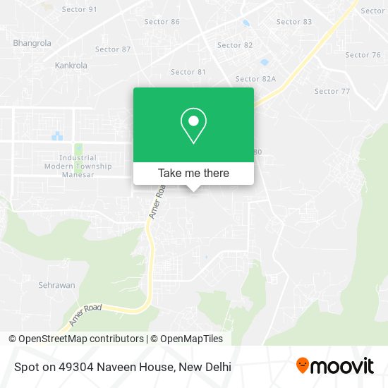 Spot on 49304 Naveen House map