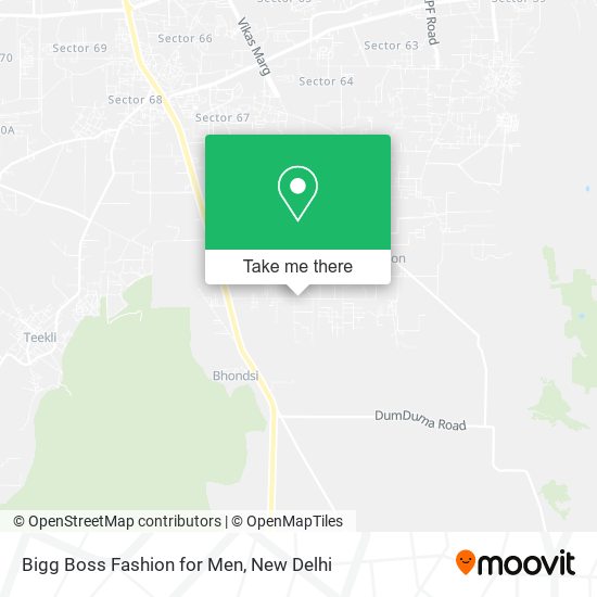 Bigg Boss Fashion for Men map
