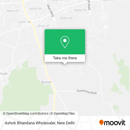 Ashok Bhandana Wholesaler map