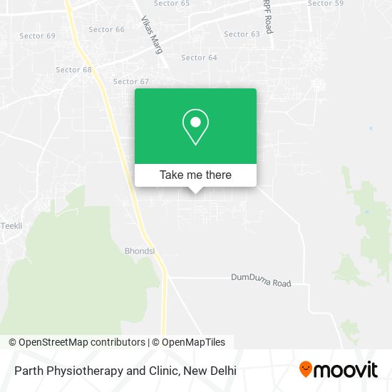 Parth Physiotherapy and Clinic map