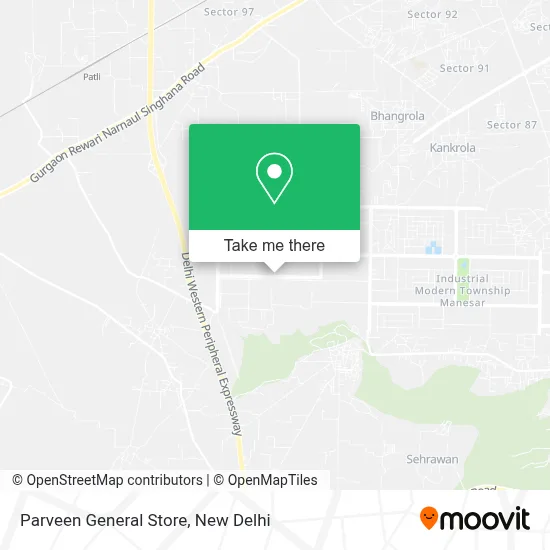 Parveen General Store map