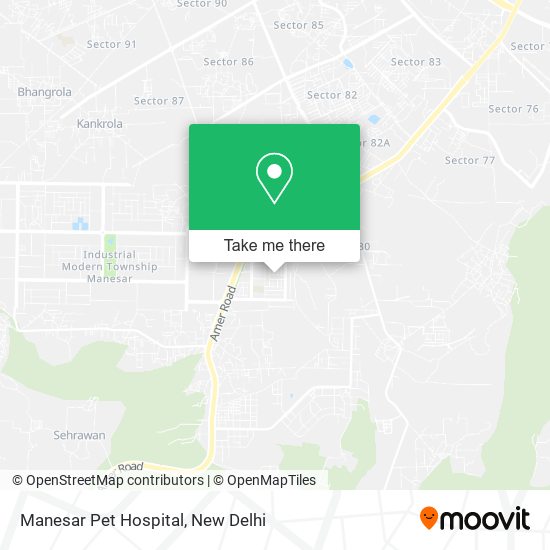 Manesar Pet Hospital map