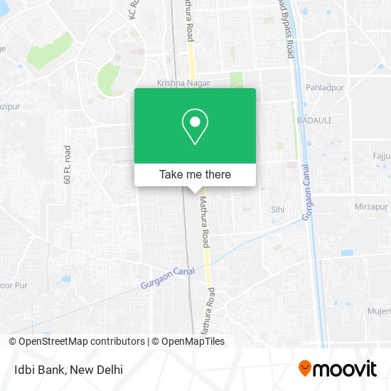 Idbi Bank map