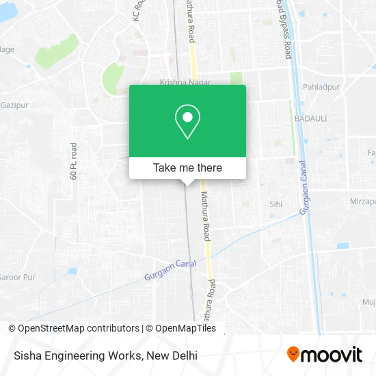 Sisha Engineering Works map