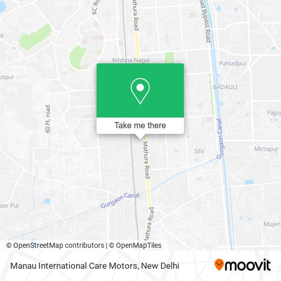Manau International Care Motors map
