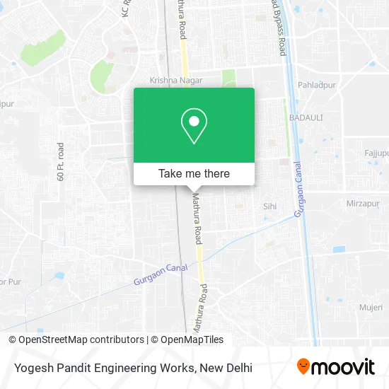 Yogesh Pandit Engineering Works map
