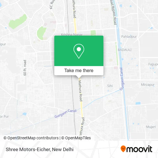 Shree Motors-Eicher map